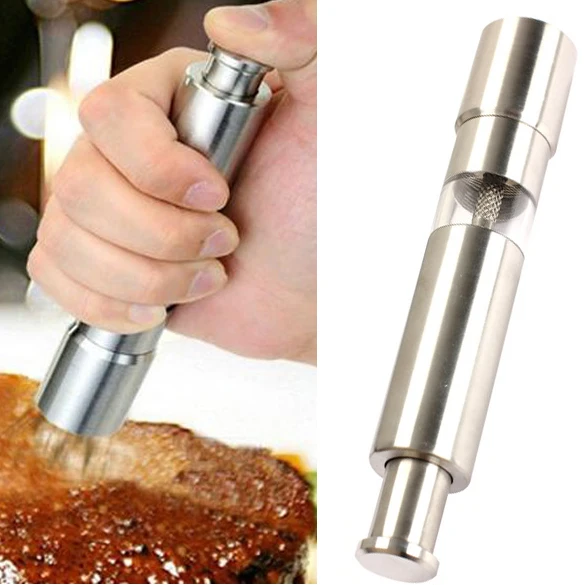 

Stainless Steel Portable Manual Pepper Grinder Pepper Muller Mill Mull