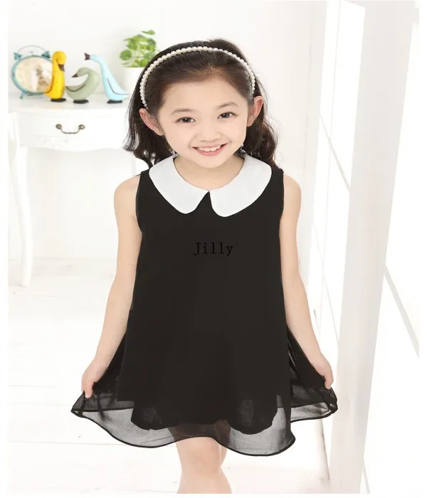 Детская Мода Лето Девочки Нарядная, для девочек платье с принтом для девочек брендовые 3~ 13age Розничная, Лидер продаж