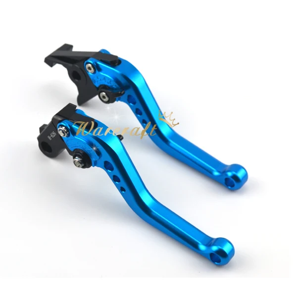 

For YAMAHA YZF-R1 02-03, FZ-S 1000 01-05 Motorcycle Accessories CNC Billet Aluminum Short Brake Clutch Levers Blue