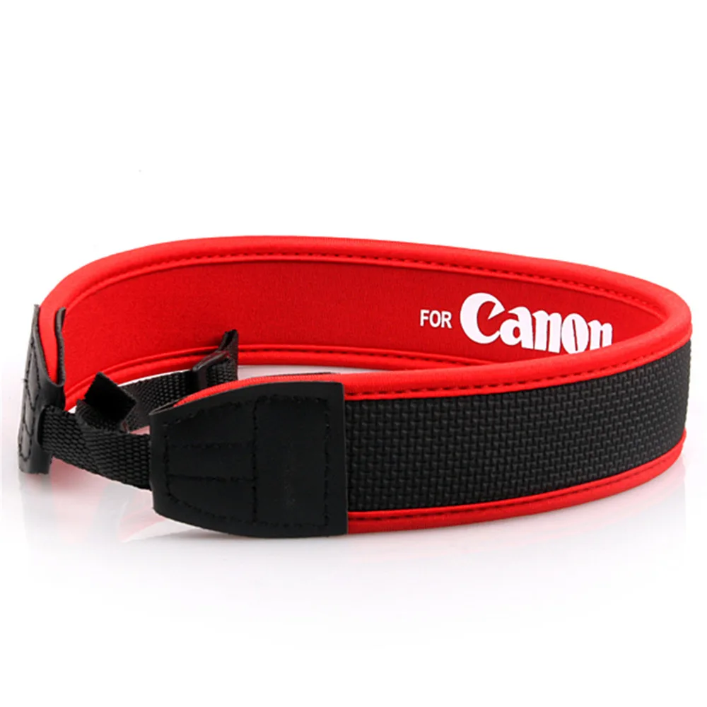 Red-Neoprene-Shoulder-Neck-Strap-for-Canon-Camera-EOS-5D-7D-60D-300D-400D-550D-1000D (2)