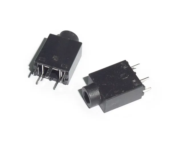 20Pcs 3.5mm Female Audio Connector 5 Pin DIP Stereo Headphone Jack PJ-325