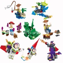 Wholesale 80pcs lot Toy Story 2017 NEW SY661 Building Blocks Bricks Toys Buzz Light year Woody