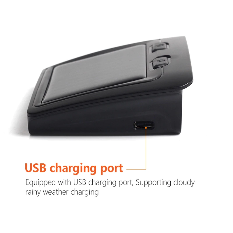 Ancel Автомобильная TPMS система контроля давления в шинах Солнечная и USB 2 1