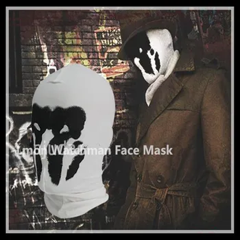 

Hot Sale Top Quality Rorschach Mask Watchman Masks Balaclava Hats Halloween Cosplay Costume Headgear Comic Full Face Mask