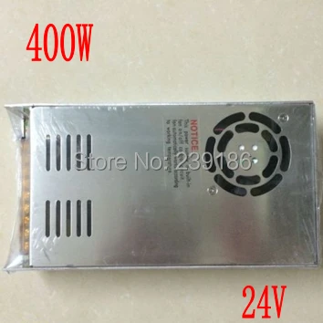 

24V 400W LED transformer input 110-240V AC to 24V switching LED Power Supply For led strip light driver warranty 2 years RoHS CE