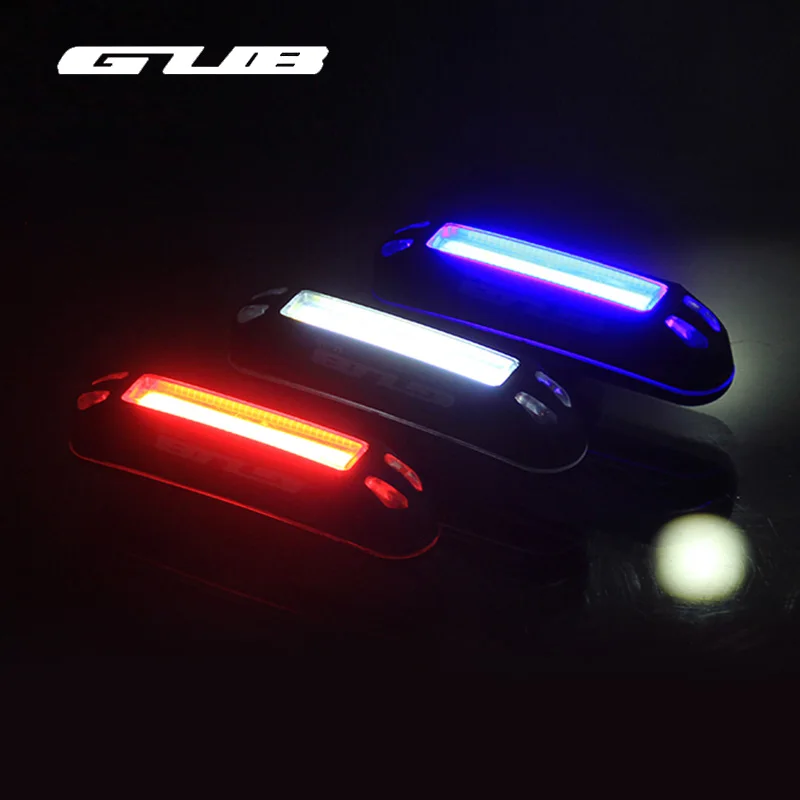 Flash Deal 100Lumens 3Color Bicycle Rear Light Red Blue Black LED Taillight MTB Road Bike USB Rechargeable Tail Light Back Lamp for Cycling 1