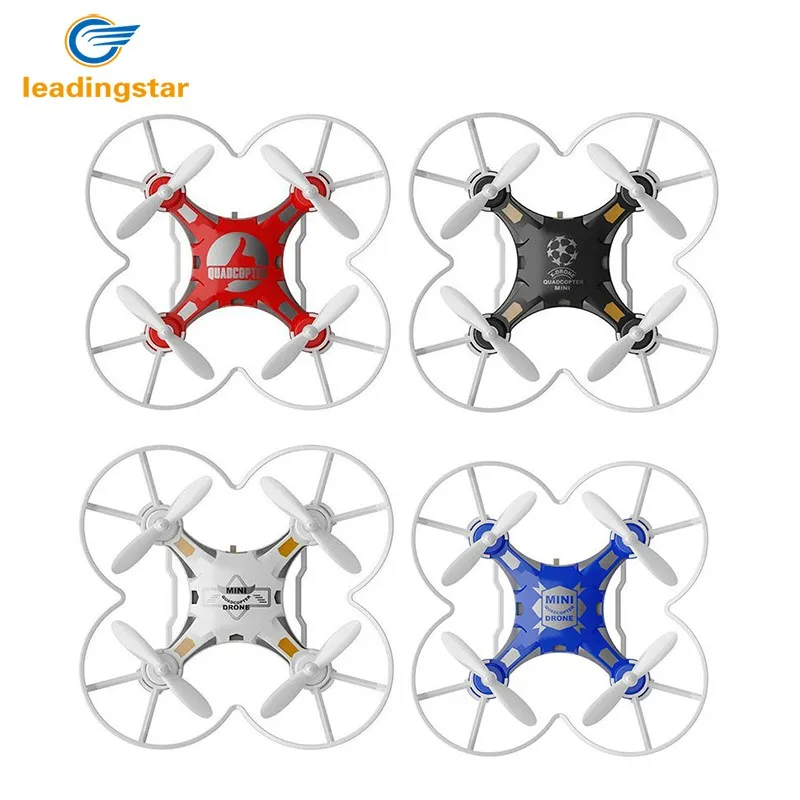 LeadingStar Mini Drone 4 Colors Small Pocket Drone FQ777-124 2.4G 6-Axis Gyro 4CH Headless One Key Return RTF RC Quadcopter