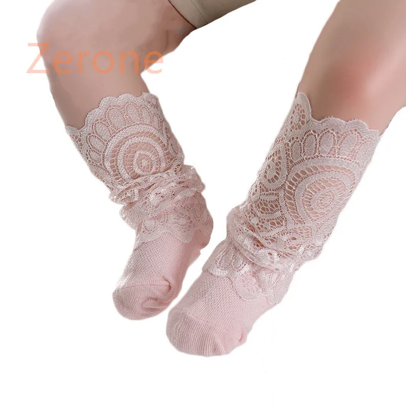 

2019 NewBorn Baby Girl Socks Tiny Cotton Infant Lace Socks for Little Girls Summer Cheap Stuff Sock Baby Accessories infantil