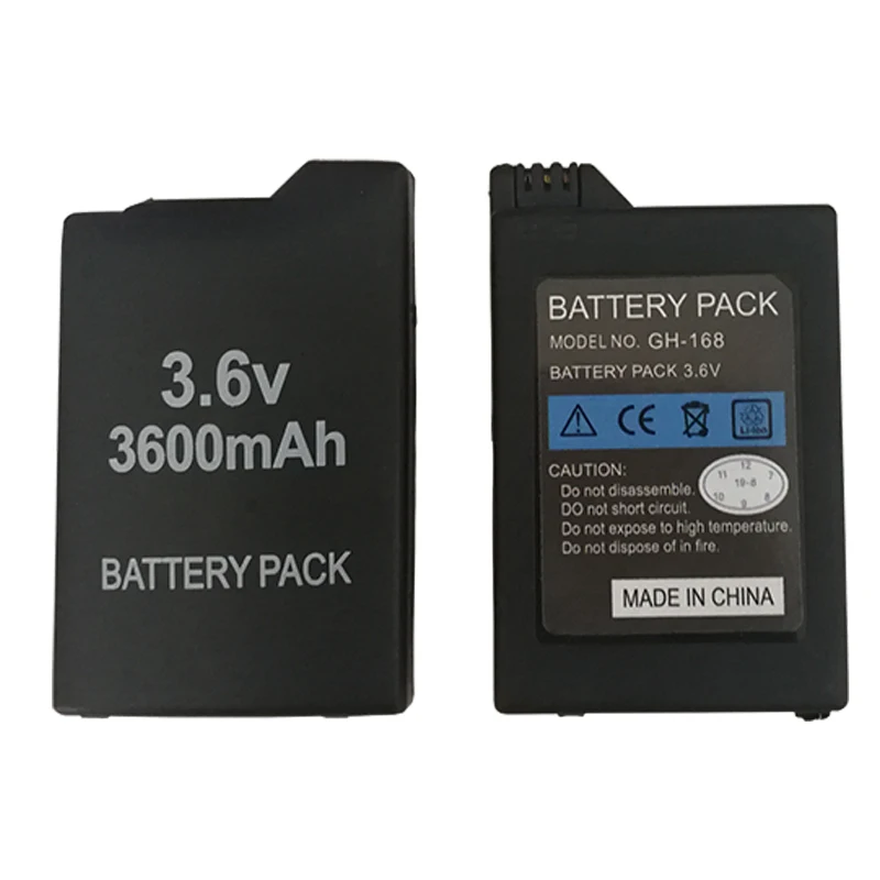 2x3600 mAh аккумулятор для sony psp 1000 psp 1000 playstation портативная литий-ионная аккумуляторная Замена батарей