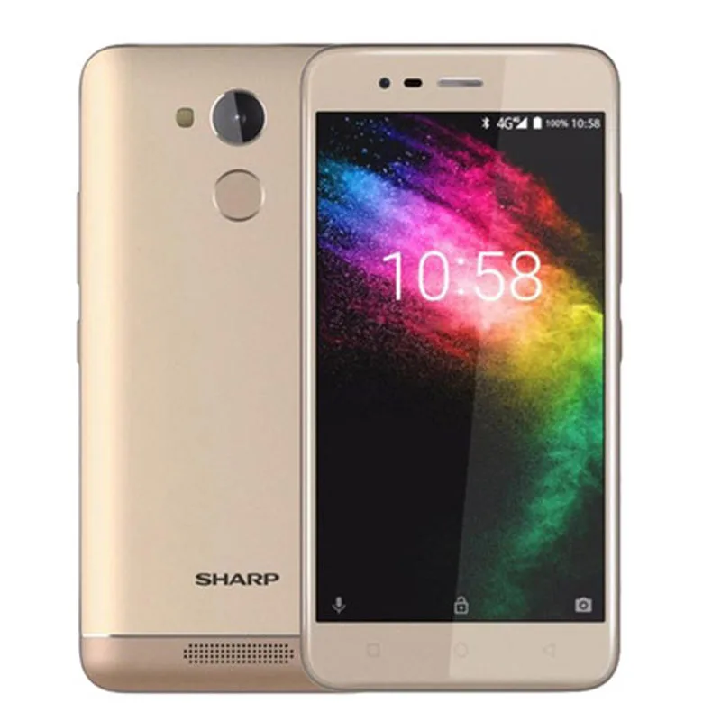 

Original SHARP R1 3GB RAM 32GB ROM MTK MT6737 Quad Core 5.2'' 13MP + 8MP 4000mAh Fingerprint Smartphone
