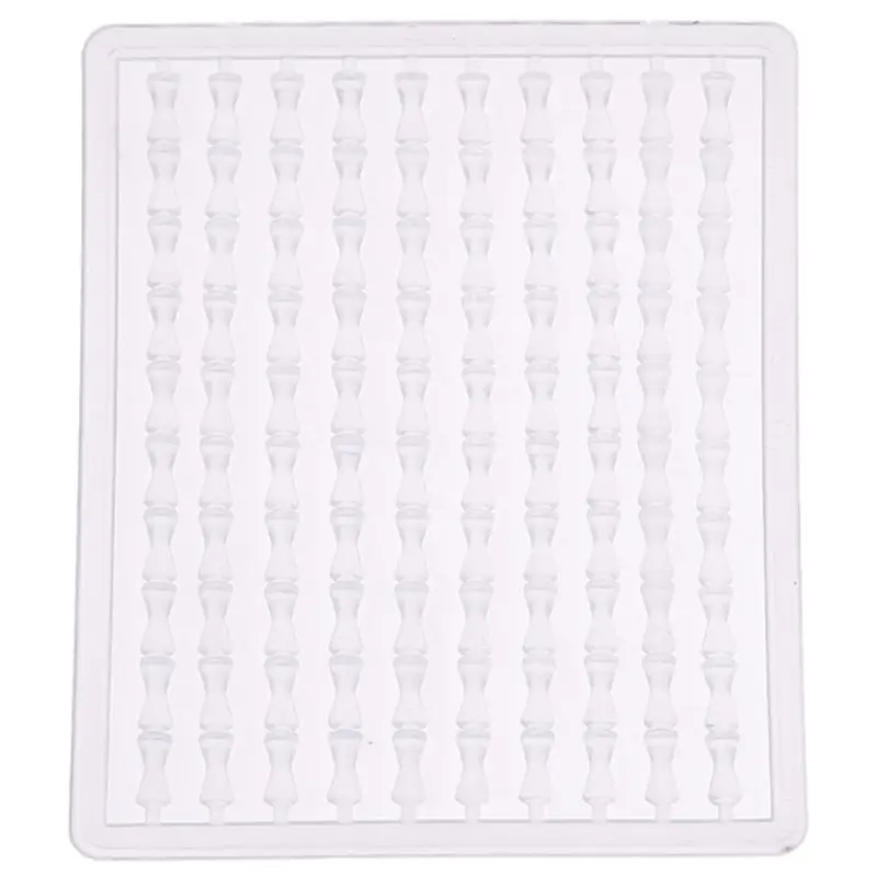 

New 500 Clear Hair Rig Fishing Boilie Stops Dumbell Bait Rig Carp Stops