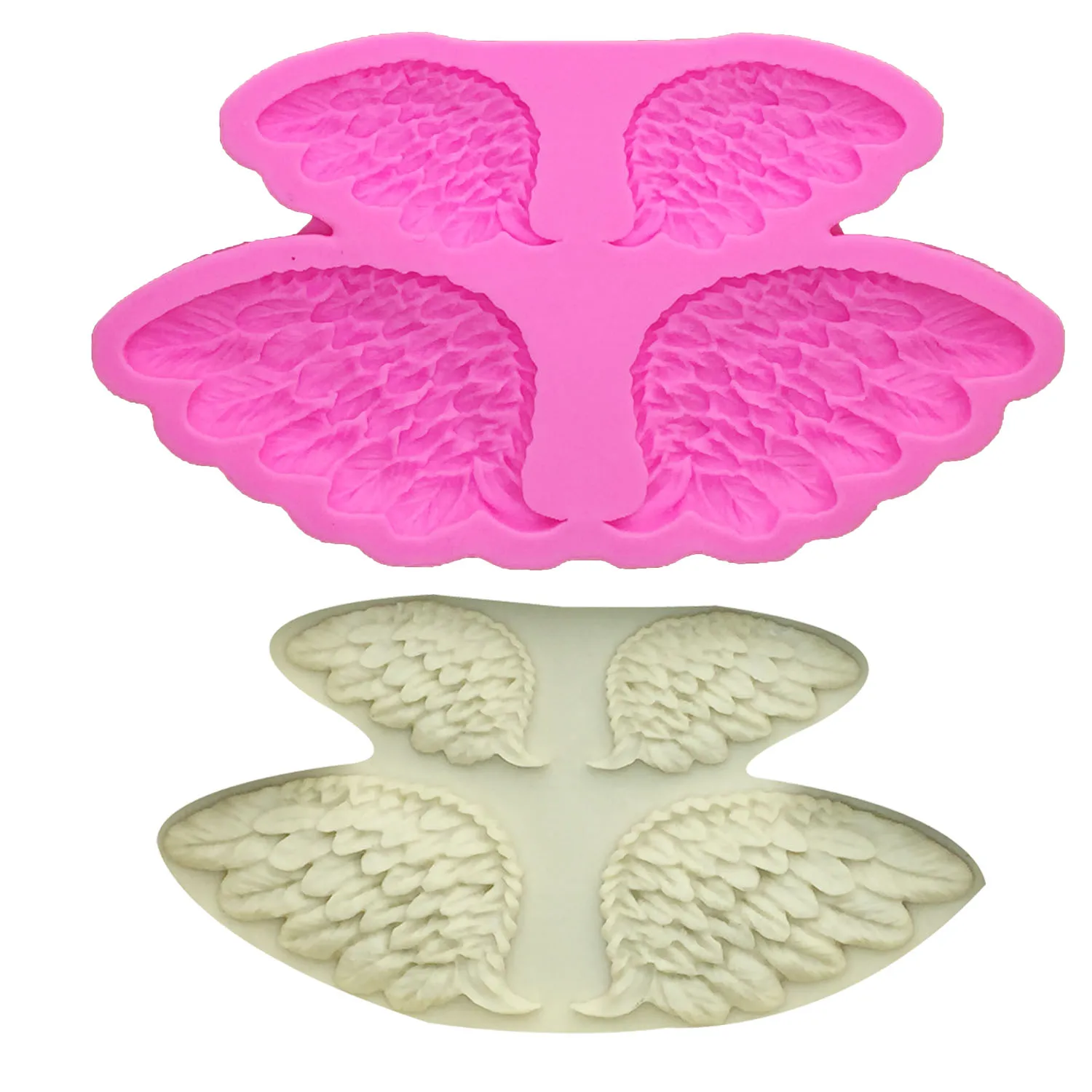 M0143 перо Крылья Ангела силиконовые формы детские инструменты для украшения тортов из мастики сахарный шоколадный глиняные формы для конфет