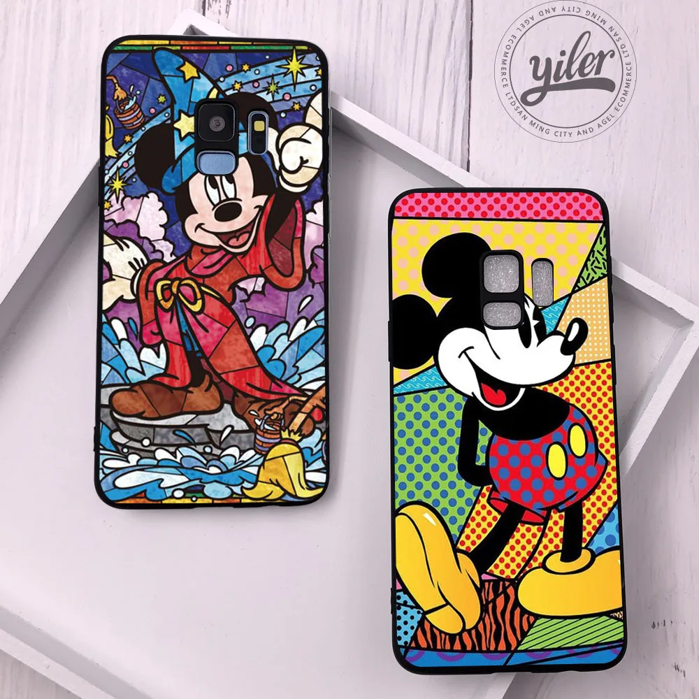 Coque mouse для Fundas samsung S9 чехол S8 S10 Plus чехол для телефона чехол для samsung Galaxy S7 edge S8 S9 S10 Plus S10e S10 e shell