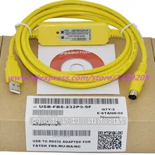 Высокое качество для USB-FBS-232P0, Длина 3M USB версия для RS232 адаптер для Fatek PLC Кабель для программирования/Поддержка WIN7