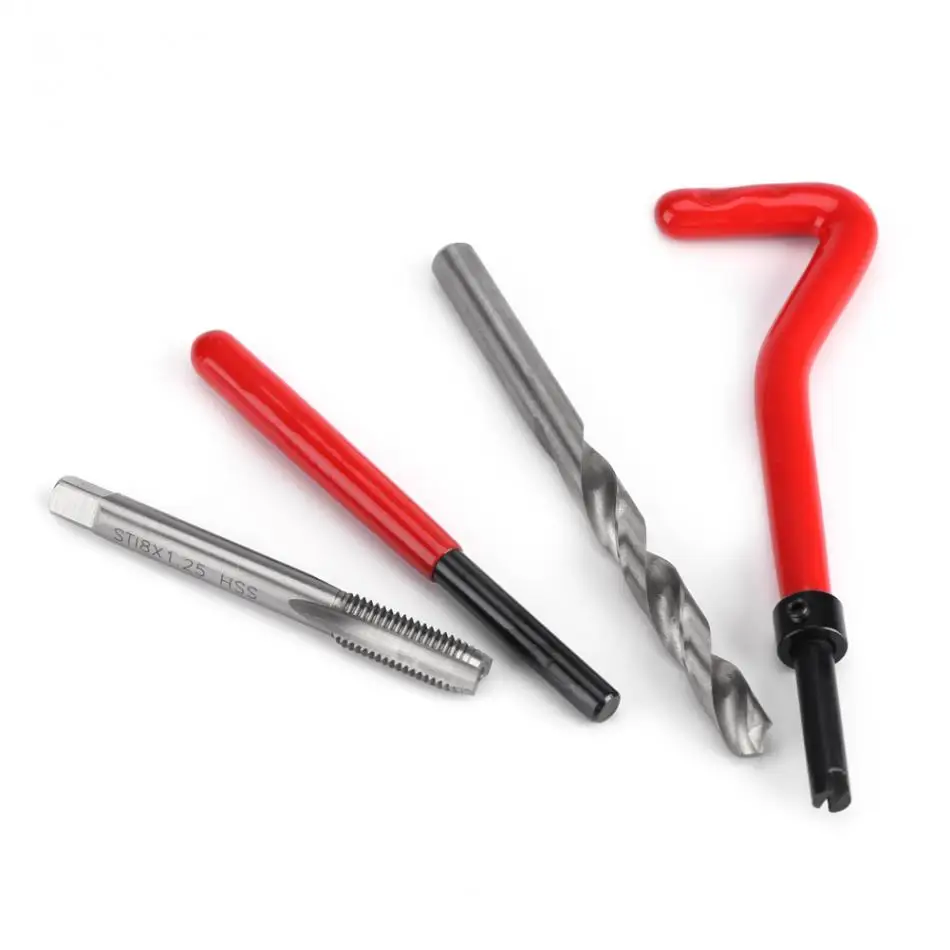 LWSJYHC 30Pcs Auto Thread Repair Kit M6 Thread Tool Wrench Drill Bit Set Auto Repair Tool LWSJYHC 30Pcs Auto Thread Repair Kit M6 Thread Tool Wrench Drill Bit Set Auto Repair Tool