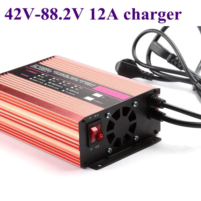 Зарядное устройство для литиевой батареи 10 S-21 S 42V 54 6 v 58 8 67 2 84v 88 V большая мощность