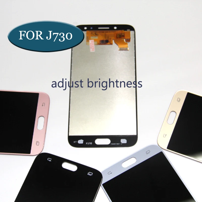 J730 lcd для SAMSUNG GALAXY J7 Pro 2017 дисплей J730F SM сенсорный экран дигитайзер сборка яркий