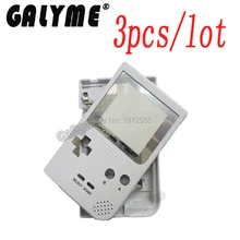 3 шт./лот горячий белый Цвет полный набор Корпус чехол подходит GameboyGB GBP карман Ретро игровой консоли замена корпуса мальчик цвет