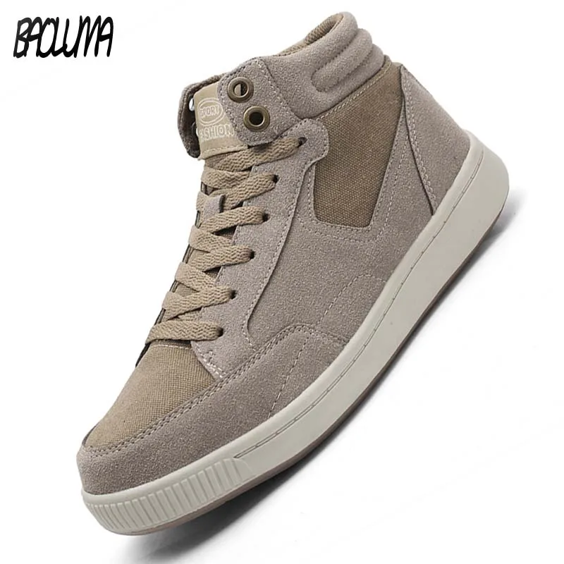 Online 2018 botas de cuero súper cálidas de invierno para hombre Botas de piel calientes para hombre Botas de nieve para hombre bota de nieve tobillera de talla grande 38 49