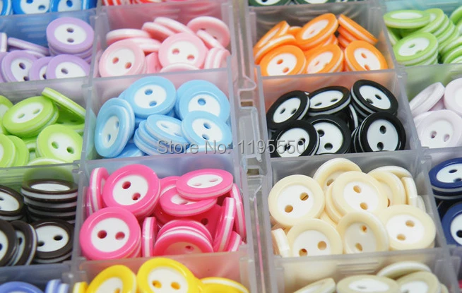 Button wholesale 11MM Candy colors fashion buttons for craft bulk garments sewing accessories | Дом и сад