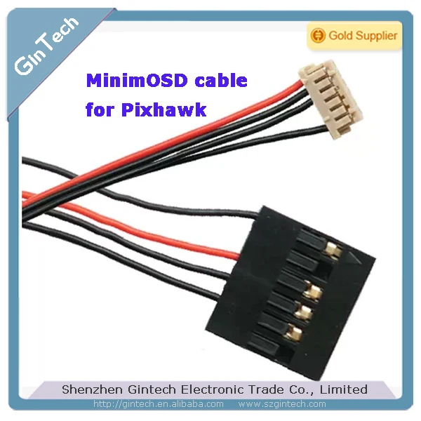2 шт./лот Osd кабель mini osd для pixhawk 6 контактный до 4 управления полетом Pixhawk и miniosd|cable