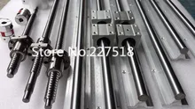 6 компл. линейный рельс SBR16 L1550/1050/350 мм + SFU1605-1500mm ШВП