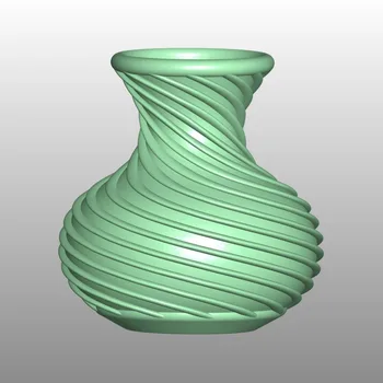 

STL format file for cnc router carving engraving relief spiral vase