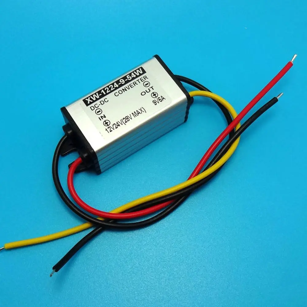 

New DC 12V(11.5-28V) Step Down 9V 6A 54W Regulator Module Power Supply Converter Buck Adapter For pumps,LED lights