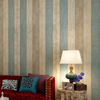 

Wood Grain Non-woven Self-adhesive Eco-friendly Wallpaper For Bedroom Living Room TV Background Wall Paper Home Decor Wall Paper