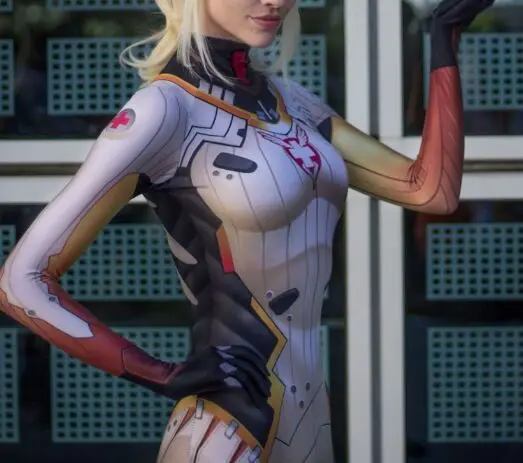 3D принт милости D.Va костюм D.VA кожи concept на Хэллоуин Dva Костюмы для | Игровые костюмы -32737936252