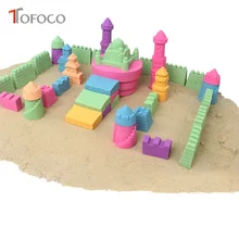 Tofoco 510 г DIY Крытый Magic Sand Intelligent Light Пластилин полимерной глины Магнитная слизь Игрушечные лошадки жвачка для рук