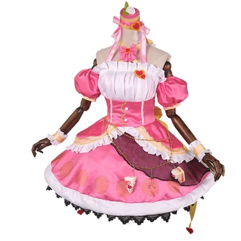 

Love Live Nico Yazawa Cake Pastry Awakening Cosplay Costume Women Dress Pick Female Christmas Party Costume Dresses Outfit