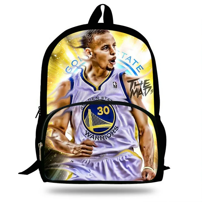 Новый модный школьный рюкзак для мальчиков и девочек со Стивеном курри принтом