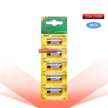 

5pcs/1pack 23A Batteries 12V Alarm-Remote Primary Dry Alkaline Battery 21/23 23GA A23 A-23 GP23A RV08 LRV08 E23A V23GA