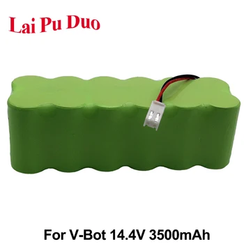 

14.4V 3500mah NI-NH For V-BOT Sweeper Cleaner TRV11 TVR10 NB88 M8 T270 RV-13 260E Replacement Battery