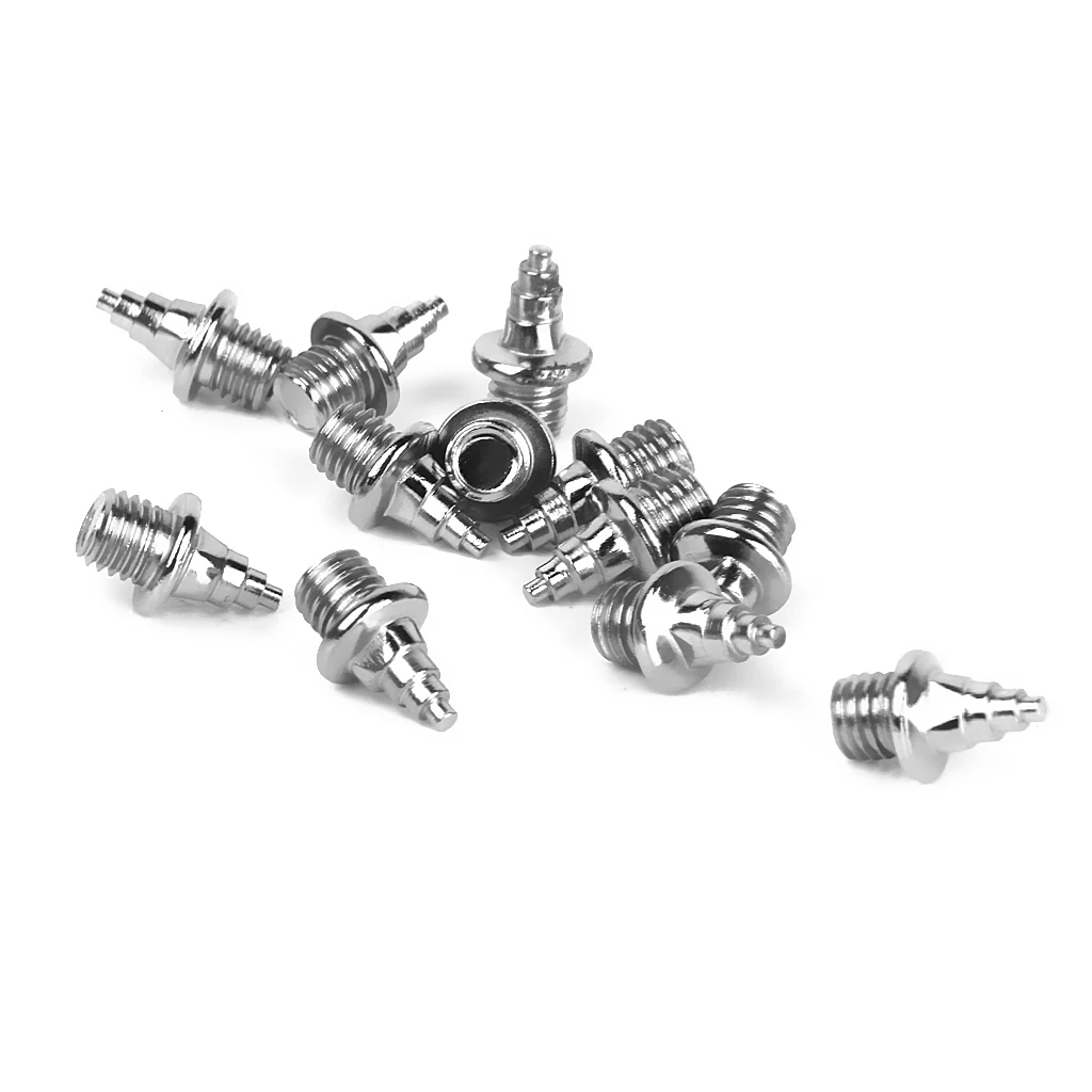 60 Pieces Replacement Track and Field Running Spikes Xmas Tree Spikes 8mm Steel Athletic Shoe Replacement Parts