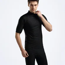 SBART Мужская Экипировка модный черный костюм для подводного плавания с длинным рукавом и коротким рукавом Топ для дайвинга