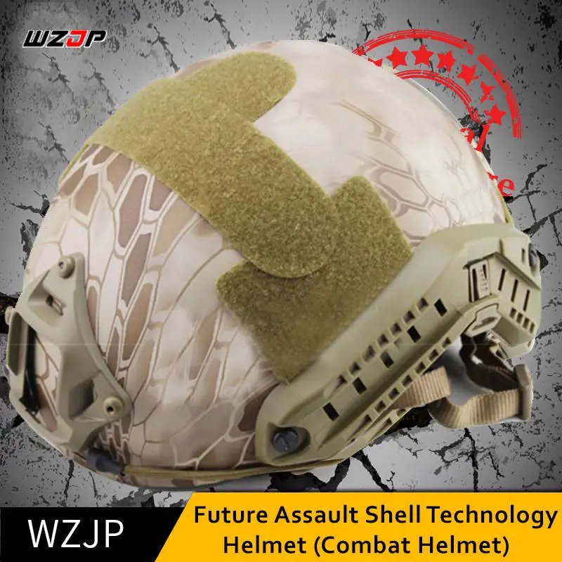 

WZJP NEW Tactical Cycling Helmet Protective Leisure Style Airsoft Paintball Military Combat Sport Outdoor Hunting CS Game