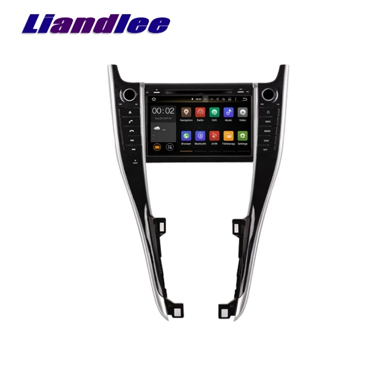 Android 2G ram для toyota harrier 2015 ~ 2017 LiisLee автомобильный мультимедиа, ТВ DVD gps аудио стерео радио навигация NAV навигационная карта