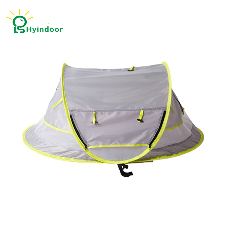 Hyindoor портативная детская кровать для путешествий UPF 50 + солнцезащитные дорожные