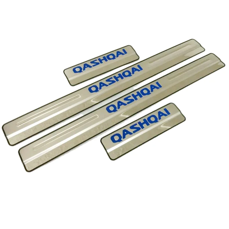 Buy Car Styling For nissan qashqai j11 2018 2019 Door Sill Trim Cover Scuff Plates Guard Protector Protection Sticker Accessories