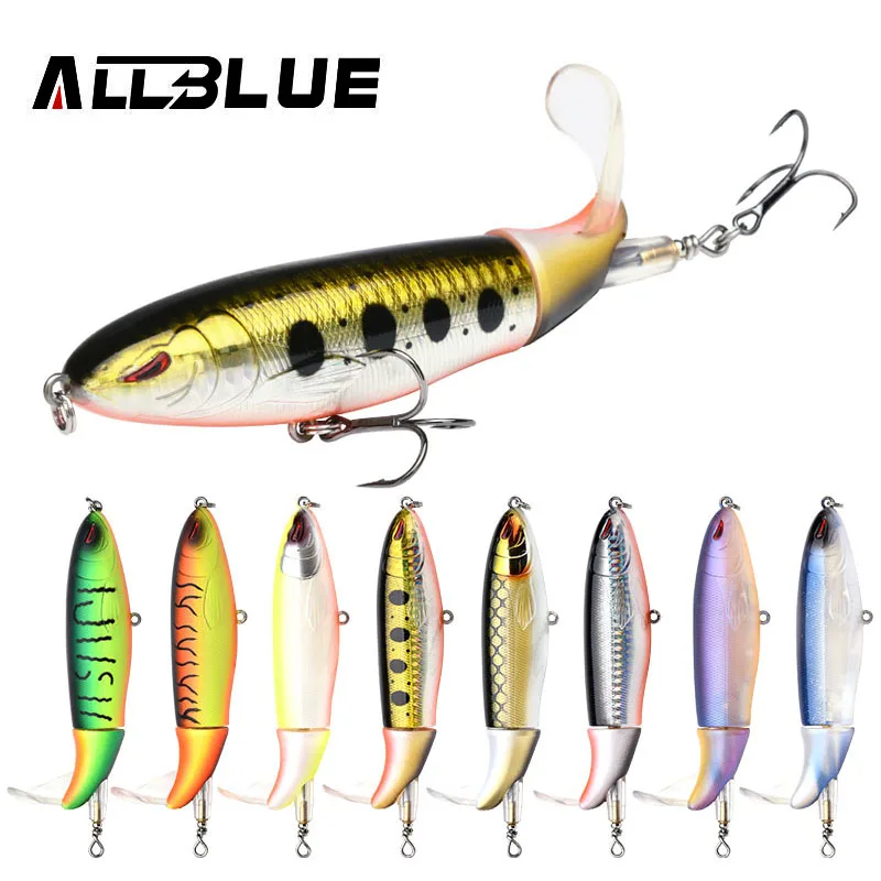 ALLBLUE Whopper Popper 38 г 130 мм топовый воблер профессиональная жесткая пластиковая
