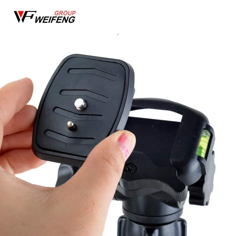 БЫСТРОРАЗЪЕМНАЯ qr пластина для штатива WEIFENG WT 3520 совместимая 3150 Yunteng VCT|Моноподы| |