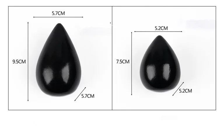 1 шт. деревянный настенный крючок для пальто в форме капли воды стойки для пальто декоративный крючок украшение дома MI 011