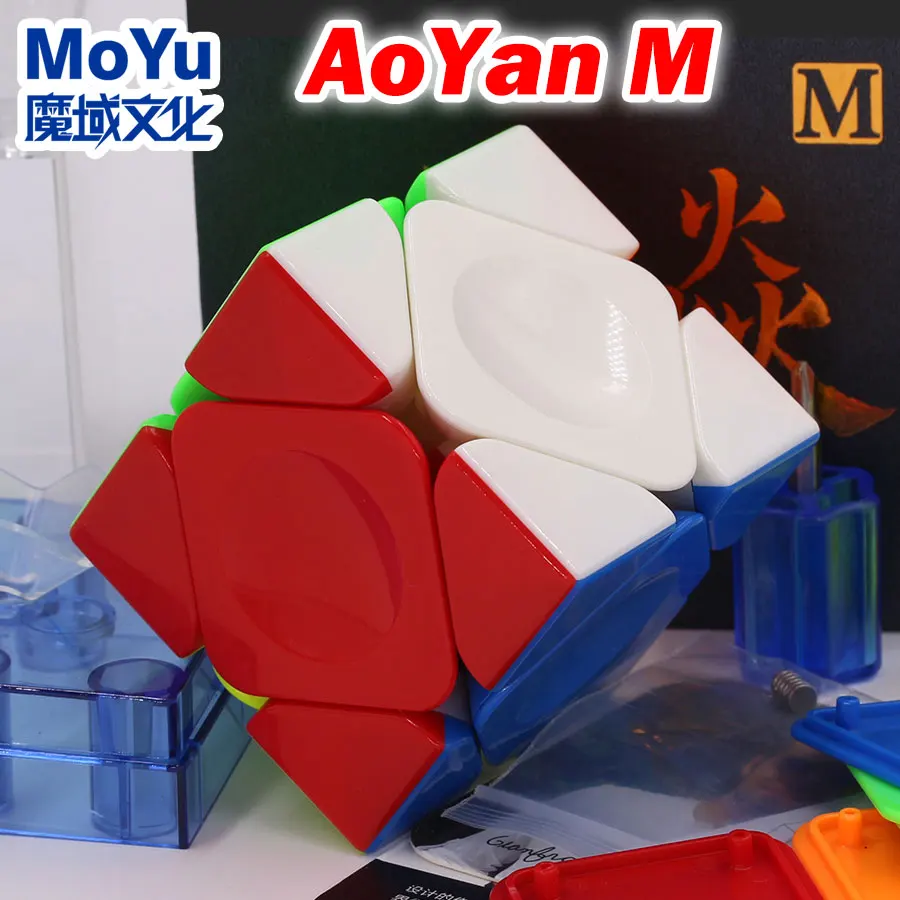 

Puzzle Magic Cube MoYu Aoyan M skew b strange shape champion professional competition speed cube educational logic game toys