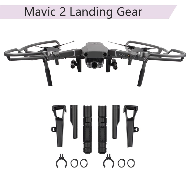 DJI Mavic 2 Pro Zoom увеличенный комплект шасси светодиодный светильник ночник F защита