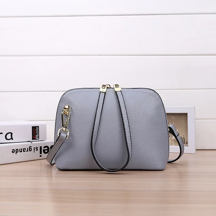 Women genuine leather messenger bag 18
