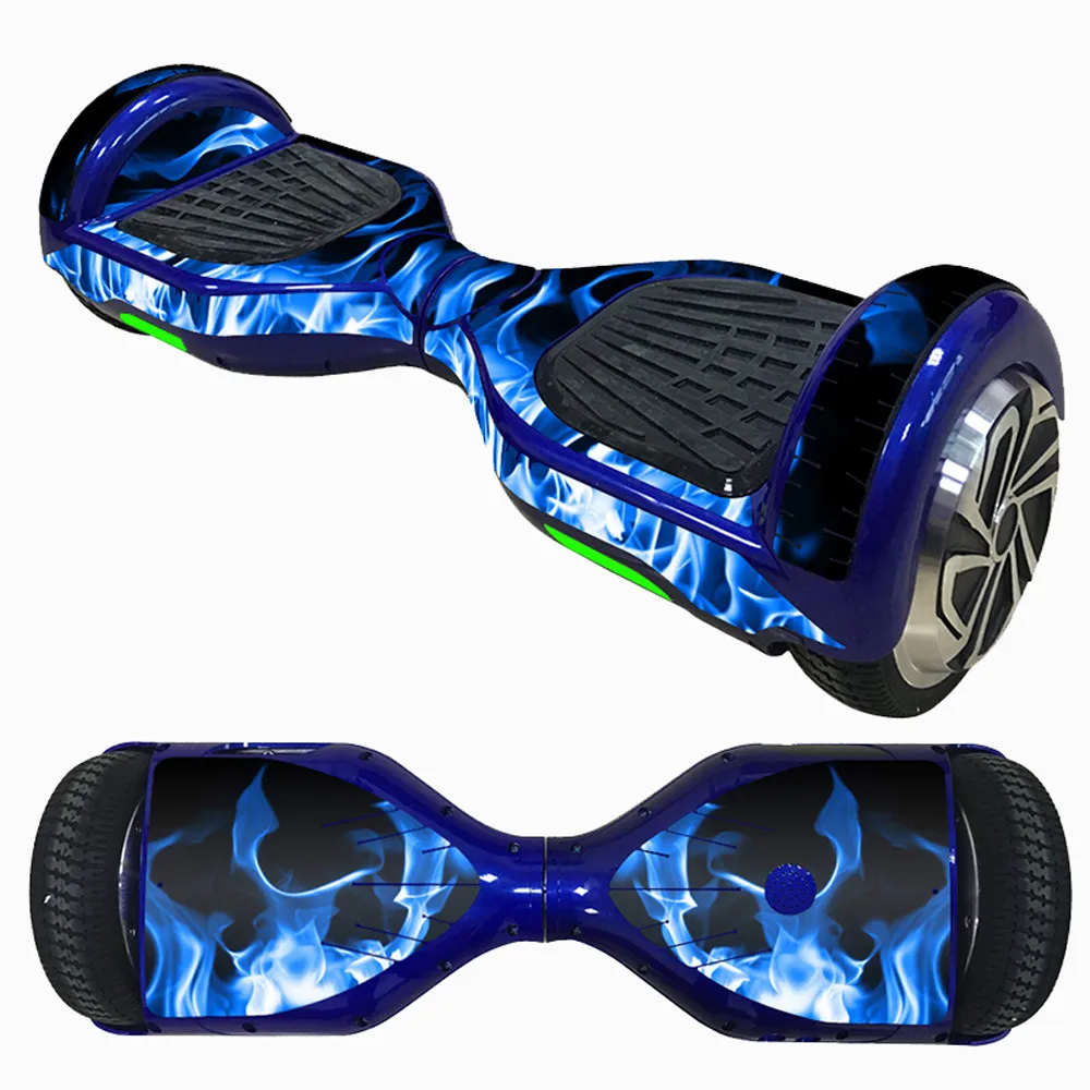 

1Set Cool Self Balancing Two Wheel Scooter Skin Cover Hover Skate Board Sticker 6.5 inch Skin Cover Smart Skate Board Sticker*30