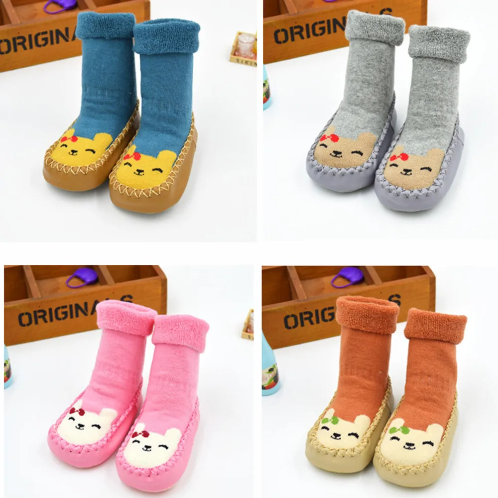Детские носки нескользящие носки с рисунком для новорожденных девочек и мальчиков; тапочки; ботинки носки для новорожденных; meias; детские носки