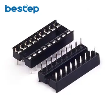 

52PCS 18 pin DIP IC Sockets Adaptor Solder Type Socket